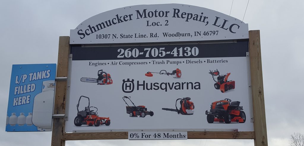 We do sales and service of all Husqvarna Lawn and Garden equipment and service all other brands of outdoor power equipment.